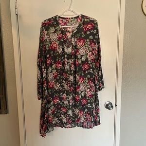 Floral tunic/dress